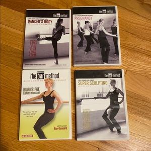 Set of 4 Bar Method DVDs!